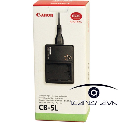 Sạc pin CB-5L cho máy ảnh kỹ thuật số Canon EOS 50D 40D
