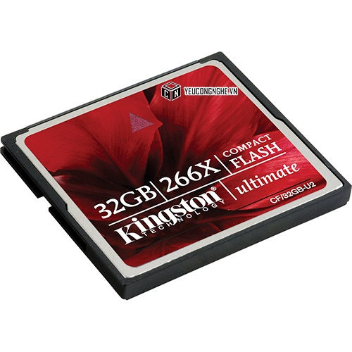 Thẻ nhớ CF 32Gb Kingston Compact Flash 266x tốc độ cao chính hãng
