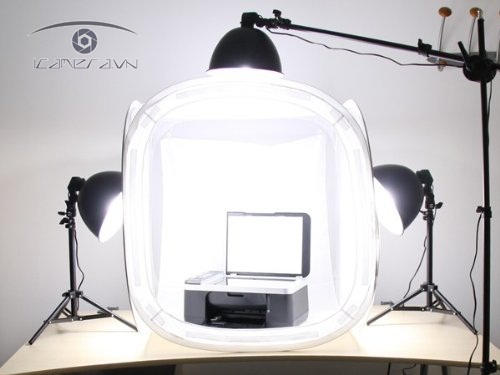 Bộ đèn lùn set up ánh sáng studio hộp chụp, lồng chụp sản phẩm Light Kit LK-45W