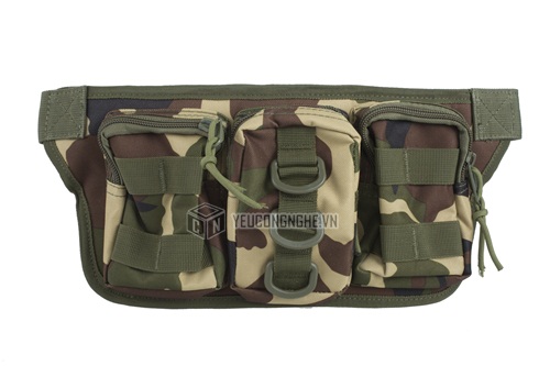 Túi đeo hông đựng dụng cụ 4 ngăn Waist Belt Bag WB-301