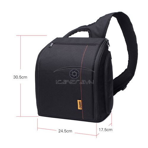 Túi đeo chéo đựng máy ảnh DSLR Caden D8