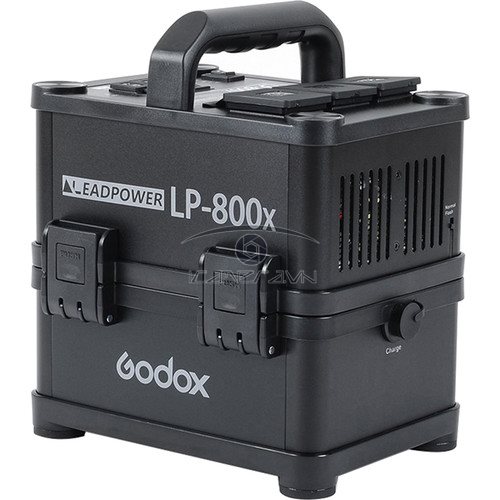 Nguồn điện Godox LP-800X bộ trợ điện di động cho đèn studio ngoài trời