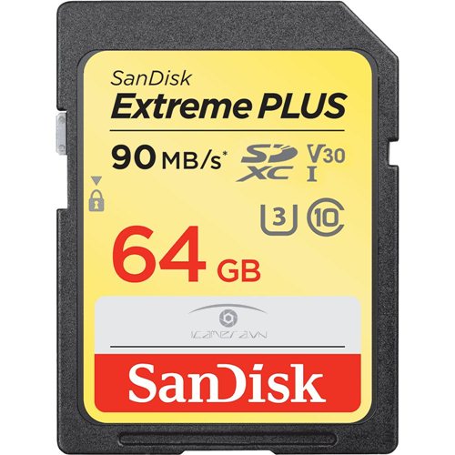 Thẻ nhớ Extreme SDXC C10 UHS-1 64Gb Sandisk 90Mb/s SDSDXVE-064G-GNCIN