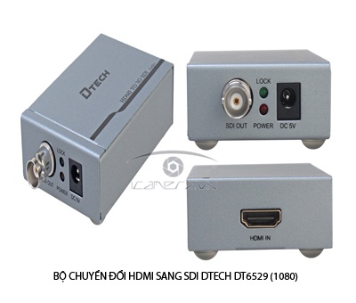 Bộ chuyển đổi HDMI sang SDI chính hãng DTECH DT6529