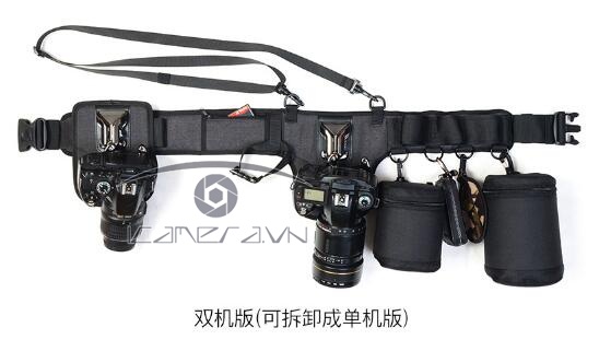 Bộ dây gài Caden gắn thiết bị đeo hông cho nhiếp ảnh gia, quay phim