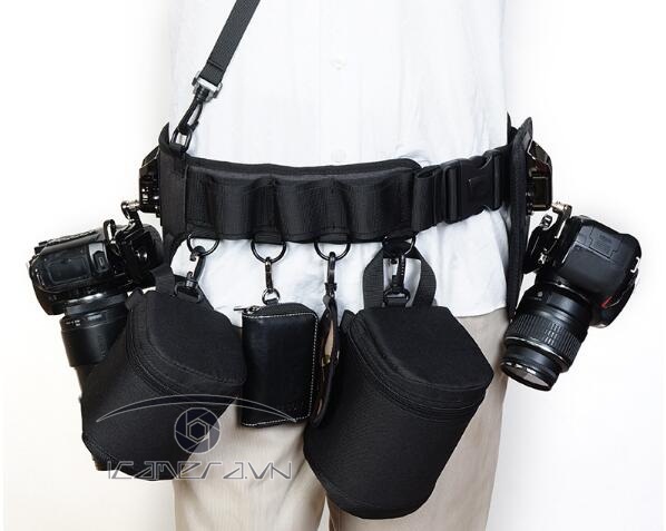 Bộ dây gài Caden gắn thiết bị đeo hông cho nhiếp ảnh gia, quay phim