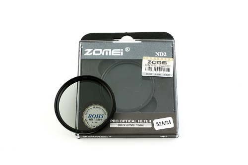 Filter ND2 phi 52mm cho lens máy ảnh chính hãng Zomei giá rẻ