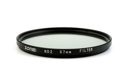Filter ND2 phi 67mm cho lens máy ảnh chính hãng Zomei giá rẻ