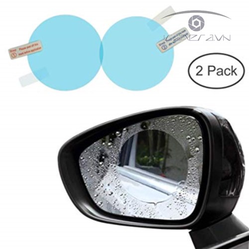 Miếng dán chống nước, chống sương mù cho gương chiếu hậu xe hơi 100*100mm