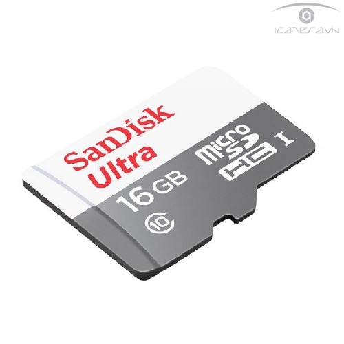 Thẻ Nhớ MicroSDXC SanDisk Ultra 16GB 80MB/s chính hãng SDSQUNS-016G-GN3MN