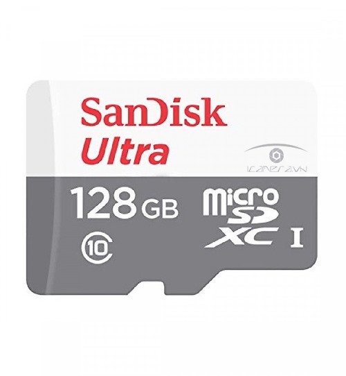 Thẻ Nhớ MicroSDXC SanDisk Ultra 128GB 80MB/s chính hãng SDSQUNS-128G-GN6MN