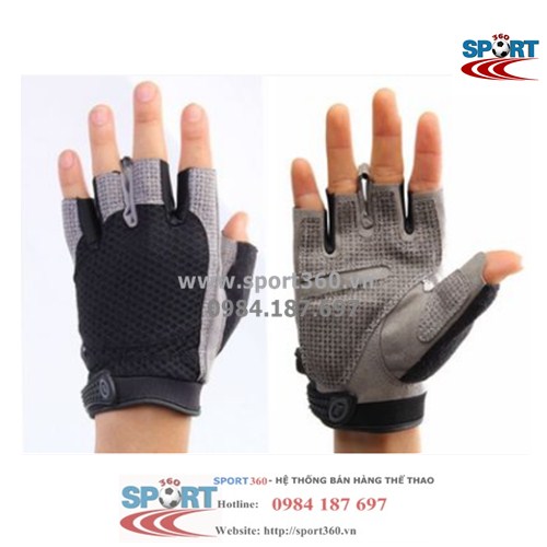 Găng tay tập thể hình cao cấp SP01 màu đen