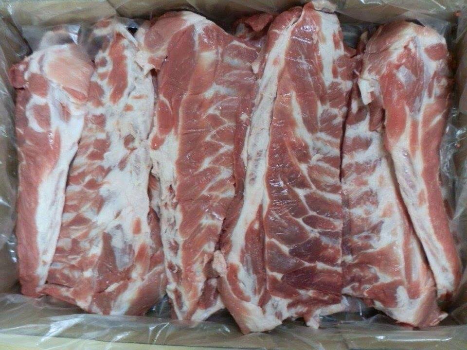 Xương sườn lợn - Tổng kho thực phẩm nhập khẩu chính ngạch