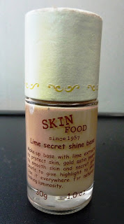 Một vài cảm nhận về kem highlight Skinfood Lime Secret Shine Base