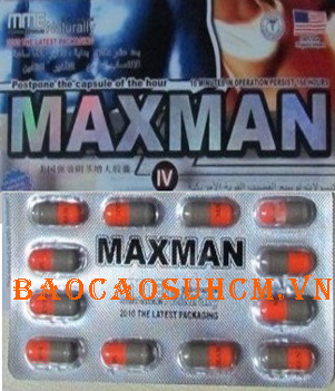 Maxman IV new thuốc tăng cường sinh lý