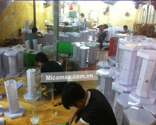 hình ảnh hoạt động sản xuất của Micomax tháng 5