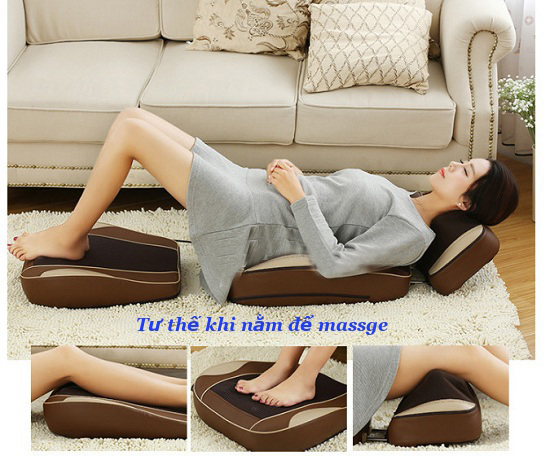 Đệm massage toàn thân,ghế massage Nhật Bản F01và F08 chính hãng,ghế massage có cổng kết nối ô tô