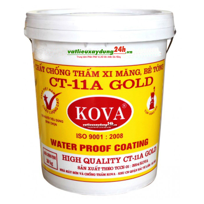 Sơn chống thấm KOVA CT-11A Gold 20 Kg