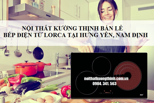 Nội thất Kường Thịnh bán lẻ bếp điện từ Lorca tại Hưng Yên, Nam Định