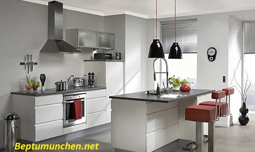 Bếp điện từ Munchen luôn mang đến sự sang trọng cho không gian bếp hiện đại