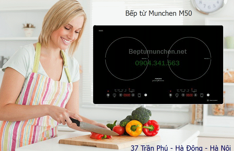 Tưng bừng khuyến mãi cùng bếp từ Munchen M50
