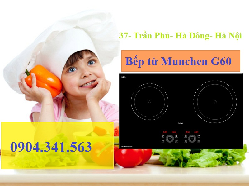 Sử dụng bếp từ Munchen G60 an toàn với trẻ nhỏ