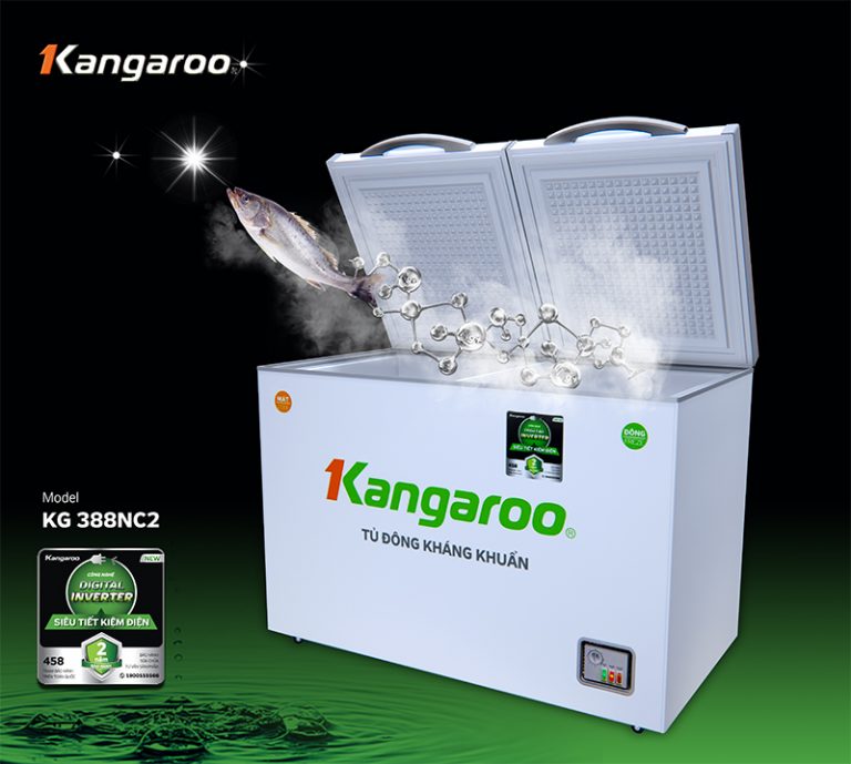 Tủ đông kháng khuẩn Kangaroo KG388NC2