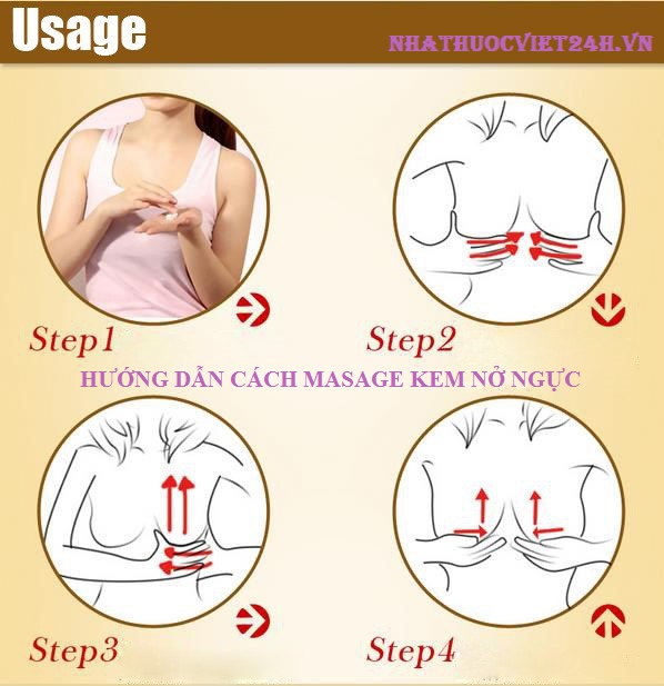 cách massage ngực