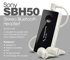 tai nghe sony bluetooth sbh 50